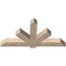 Ekena Millwork Kennewick Smooth Timber Gable Bracket, Douglas Fir, 60"W x 30"H x 5 1/2"D x 5 1/2"F, 12/12 Pitch GBW060X30X0606KEN00SDF - alternate 4